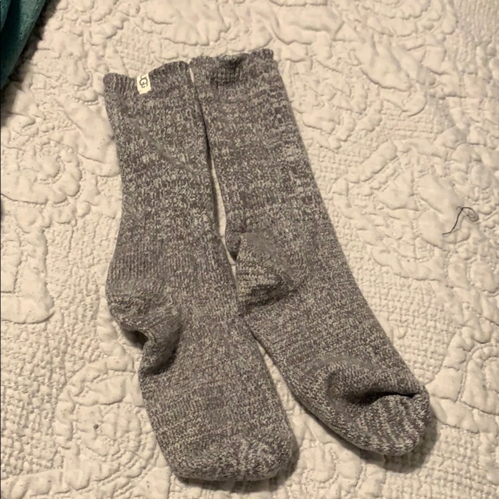 RIB KNIT SLOUCHY CREW SOCK